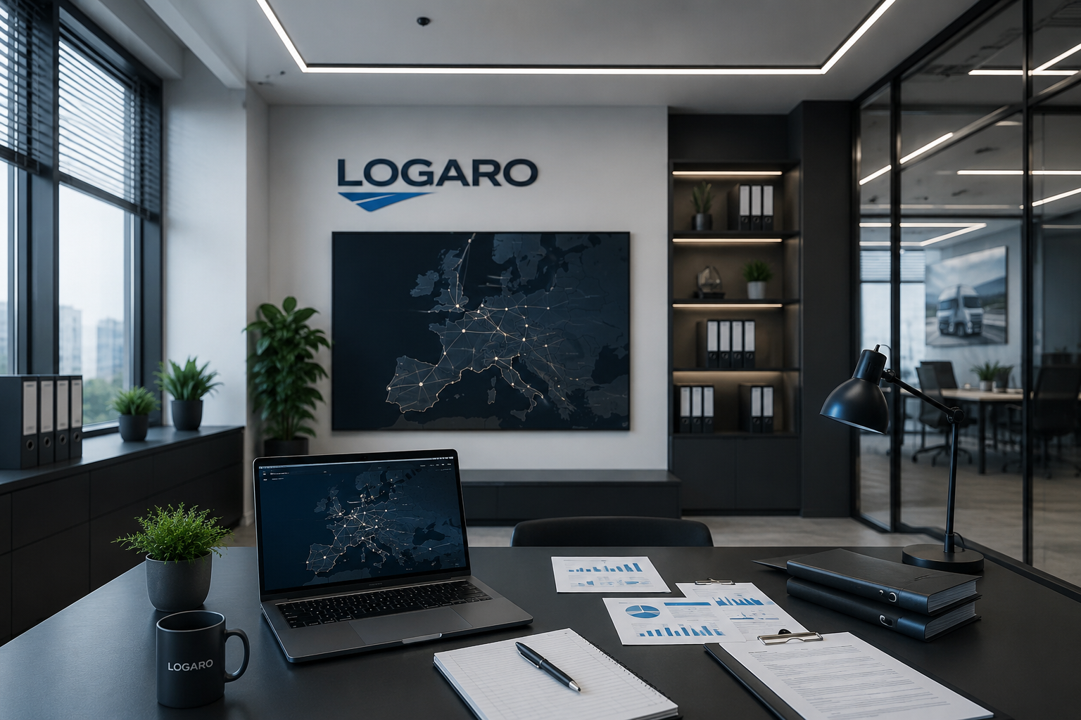 Nowoczesne biuro Logaro